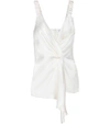 VICTORIA BECKHAM Silk tank