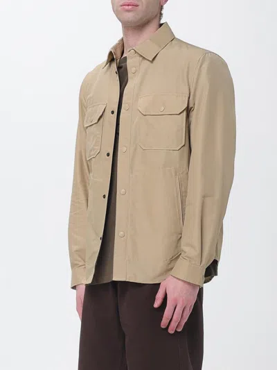 Woolrich Buttoned Pocket Jacket In Nude