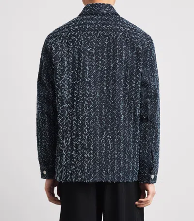 Samsoe & Samsoe Samsoe Samsoe Sacastor X Denim Overshirt In Blue