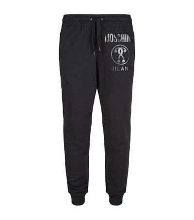 Shop Moschino Logo Sweat Pants