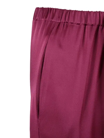 Antonelli Elasticated Palazzo Pants In White