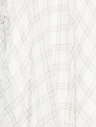 Marc Le Bihan Check-pattern Asymmetric Skirt In Multi