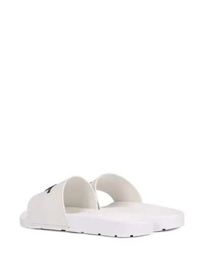 Off-white Logo Slides In White