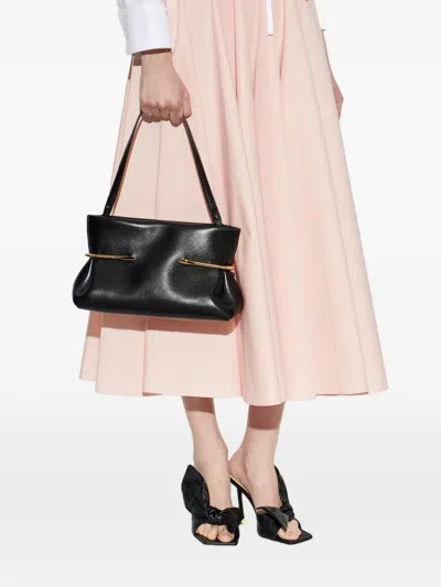 Givenchy Pinch Squeezed Horizontal Tote Bag In Nappa Leather In Black
