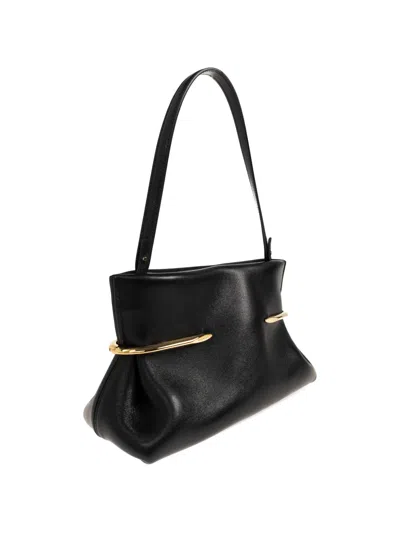 Givenchy Pinch Squeezed Horizontal Tote Bag In Nappa Leather In Black