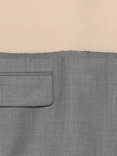 Litkovska Sheer-panel Flap-pocket Top In Multi