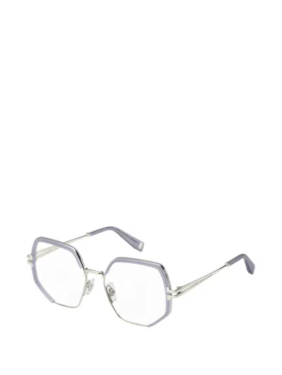 Marc Jacobs Geometric-frame Glasses In White