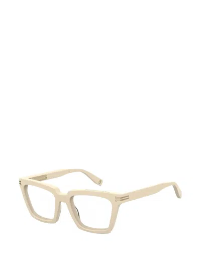 Marc Jacobs Square-frame Glasses In Neutral