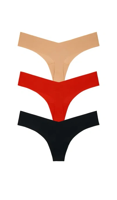 Commando Classic Thong 3-pack In Multi