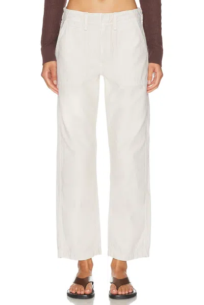 Citizen Of Humanity Winslow Utility Pants In White