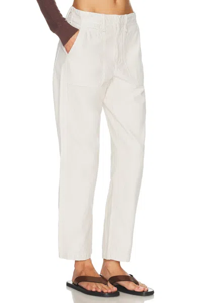 Citizen Of Humanity Winslow Utility Pants In White