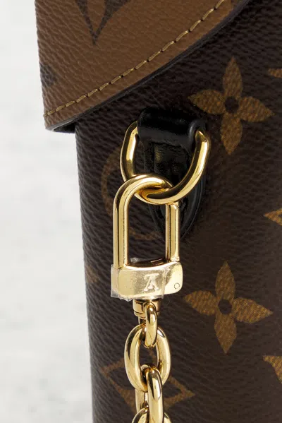 Pre-owned Louis Vuitton Monogram Reverse Camera Box Handbag In Brown