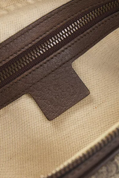 Pre-owned Gucci Ophidia Messenger Bag In Sand