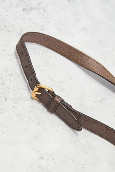 Pre-owned Gucci Ophidia Messenger Bag In Sand