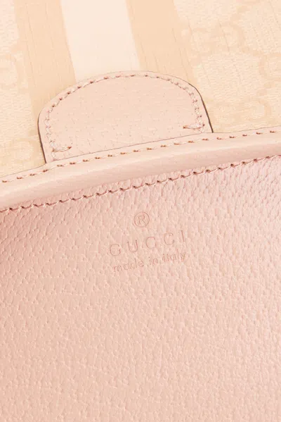 Pre-owned Gucci Ophidia Shoulder Bag In Pink