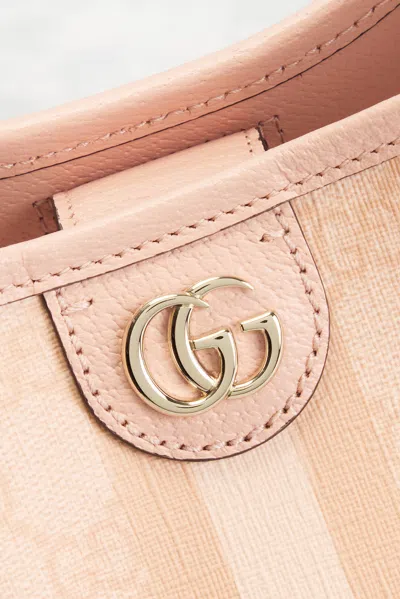 Pre-owned Gucci Ophidia Shoulder Bag In Pink