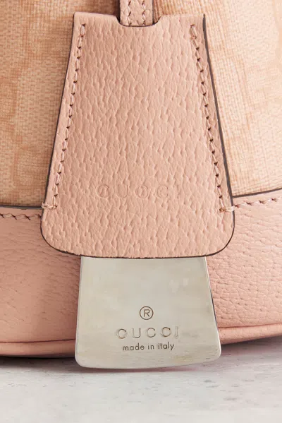 Pre-owned Gucci Ophidia Shoulder Bag In Pink