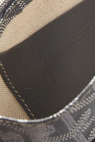 Pre-owned Goyard Plumet Pocket Wallet In Gray