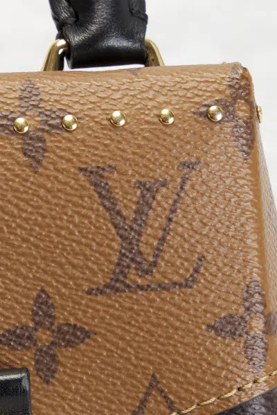 Pre-owned Louis Vuitton Monogram Reverse Camera Box Handbag In Brown