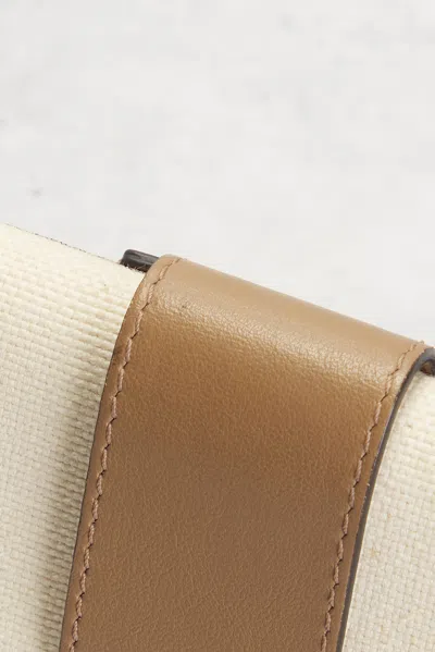 Pre-owned Fendi Zucca Baguette Shoulder Bag In Brown