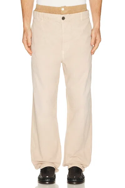 Marni Baggy Trousers In Brown