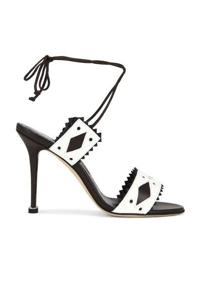 Manolo Blahnik Renti 105 Sandal In Black