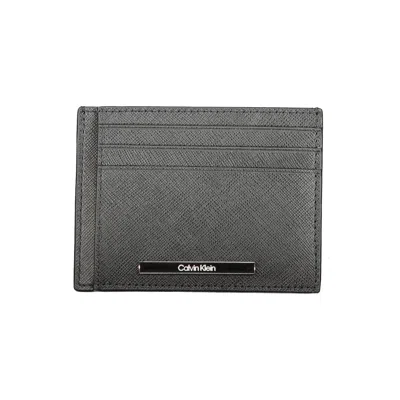Calvin Klein Logo-plaque Leather Card Holder