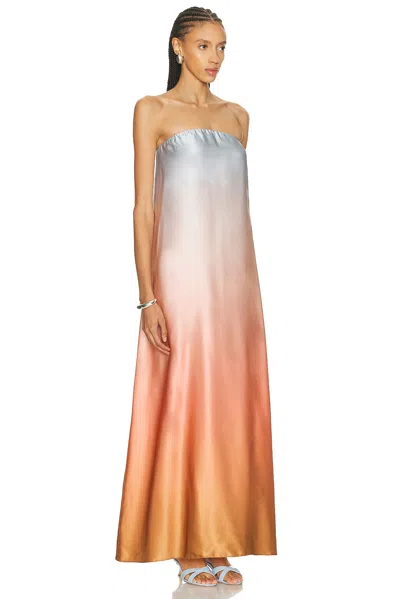 Sablyn Arden Maxi Dress In Orange