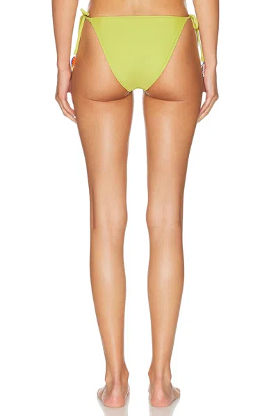 Solid & Striped The Iris Bikini Bottom In Green