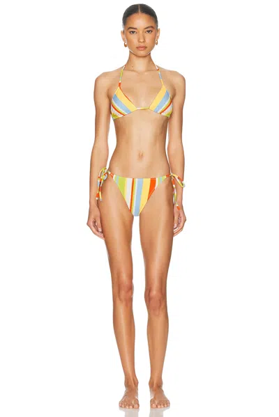 Solid & Striped The Iris Bikini Bottom In Multi