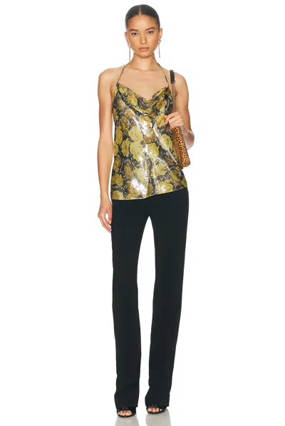 Valentino Lurex Apres L'hiver Poppies Top