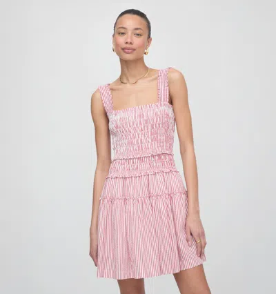 Hill House Home The Azalea Mini Nap Dress In Pink