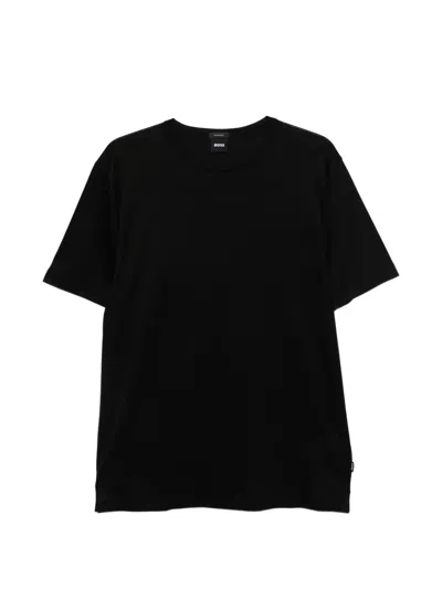 Hugo Boss Thompson Short-sleeve T-shirt In Black