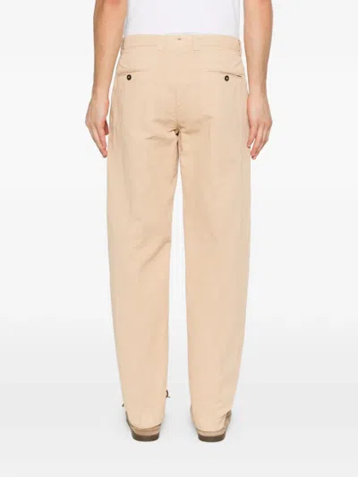 Berwich Belt-loop Trousers In Neutral