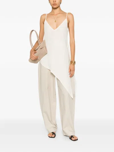 Covert Belt-loop Trousers In Neutral