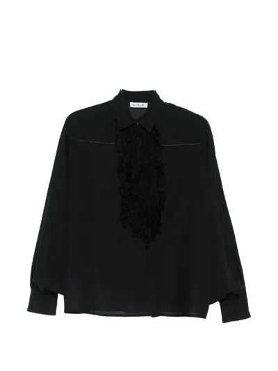 Sosue Antonia Cotton Shirt In Black