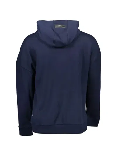 老虎印花标贴连帽衫