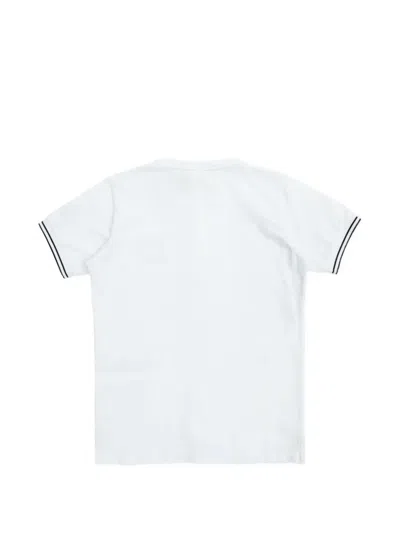 Stone Island Compass-patch T-shirt In White