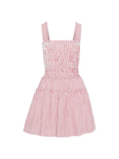 Hill House Home The Azalea Mini Nap Dress In Pink