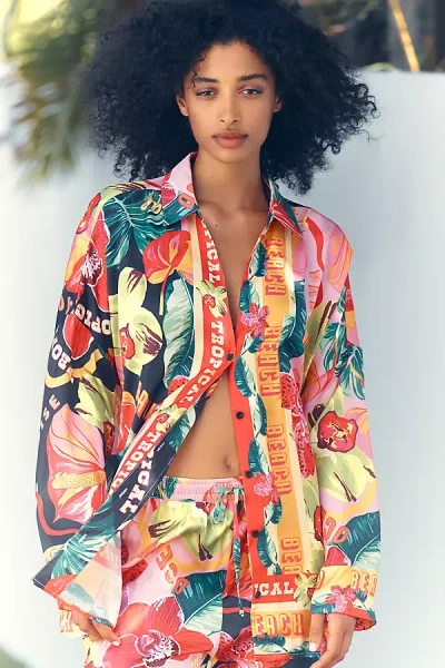 Show Me Your Mumu Sleep-in Pajama Set In Pink