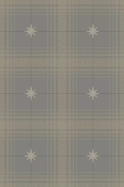 Mitchell Black Mariners Grid Stripe Geometric Wallpaper In Gray