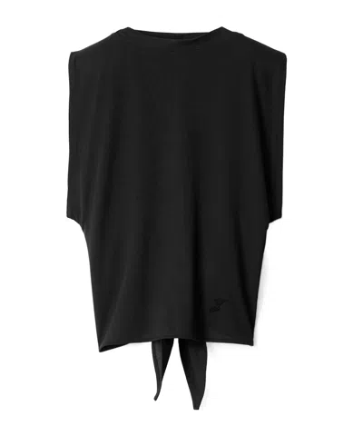 Jacquemus Marcel Open-back Blouse In Black