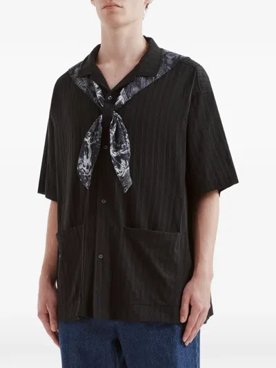 Musium Div. ポケット シャツ In Black