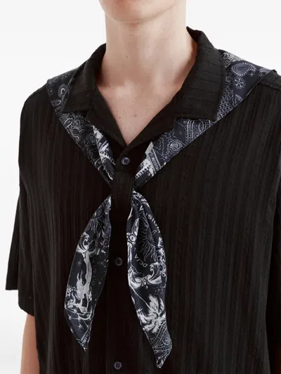 Musium Div. ポケット シャツ In Black