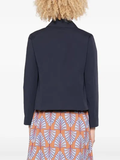 Niū Double-breasted Jacket In Blue