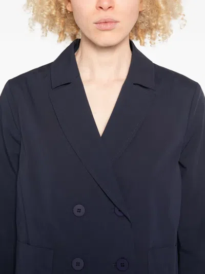 Niū Double-breasted Jacket In Blue