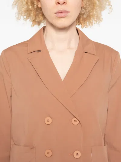 Niū Double-breasted Jacket In Pink