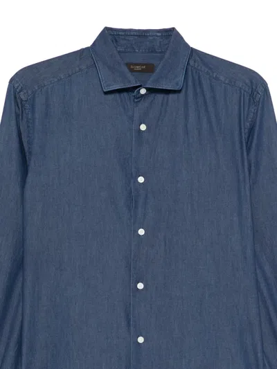 Glanshirt Buttoned Shirt In Blue