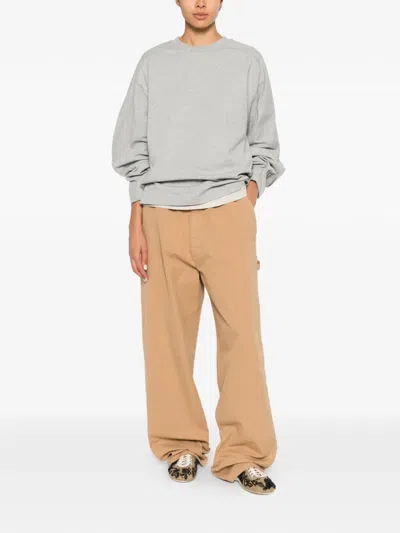 Entire Studios Crew-neck Sweatshirt In Gray