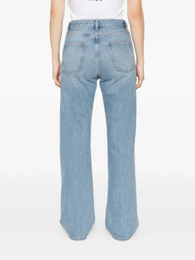 Frame Vertical Jeans In Blue